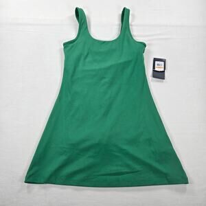 NWT Under Armour Motion Kelly Green Dress Built in Shorts Shelf Bra Size Small